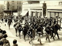 Bakačeva ulica 1928. godine. Sprovod Stjepana Radića